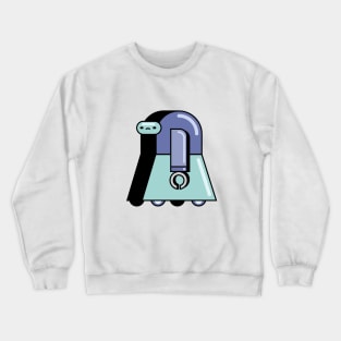 sad robot Crewneck Sweatshirt